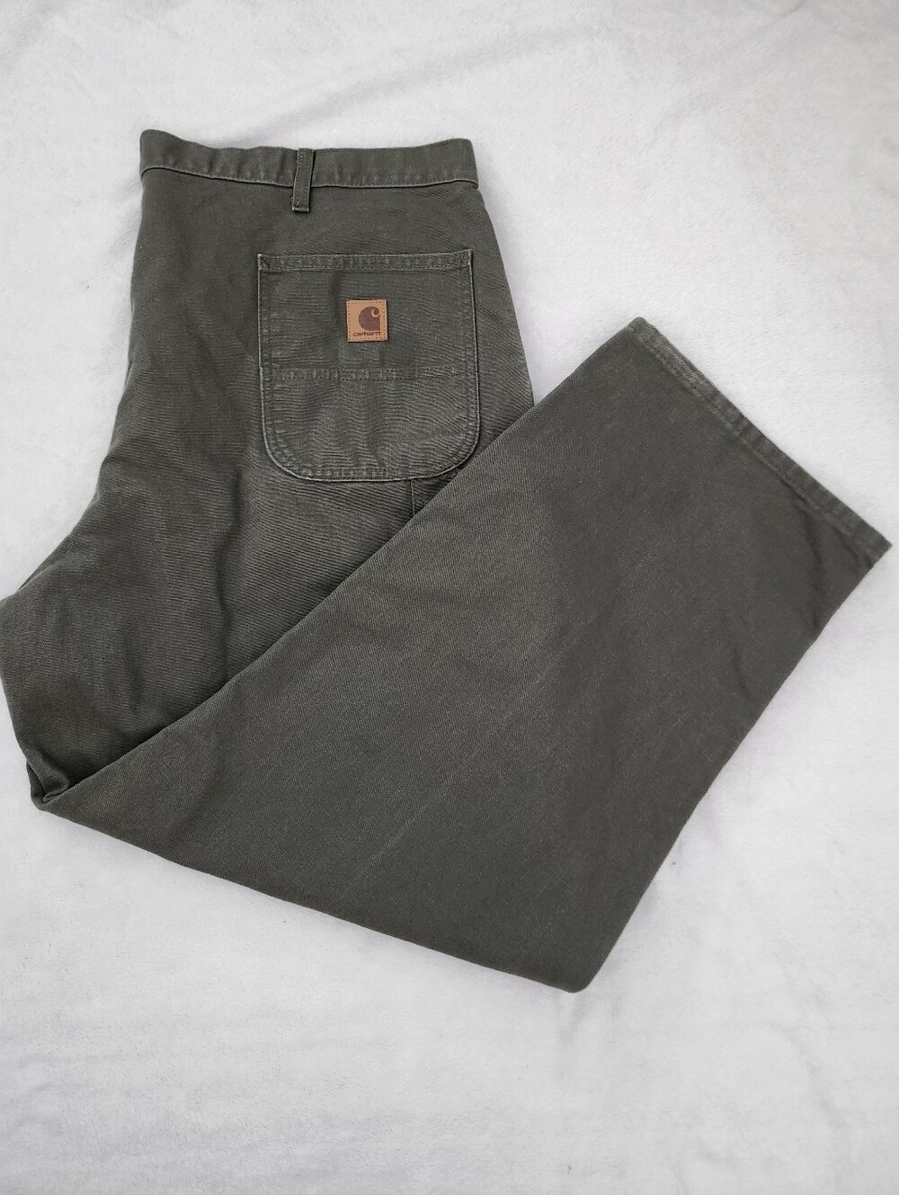 CARHARTT Men's Size 44x30 Canvas Utility Work Pants